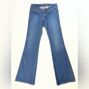 Vintage Sergio Valente Jeans Size 26 Flare Leg Low Rise Med Blue Wash Jeans.A-7